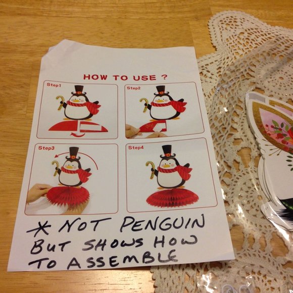 Cute unicorn table decoration kit - Bundle only item - Picture 4 of 5